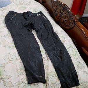 Zara faux leather pant